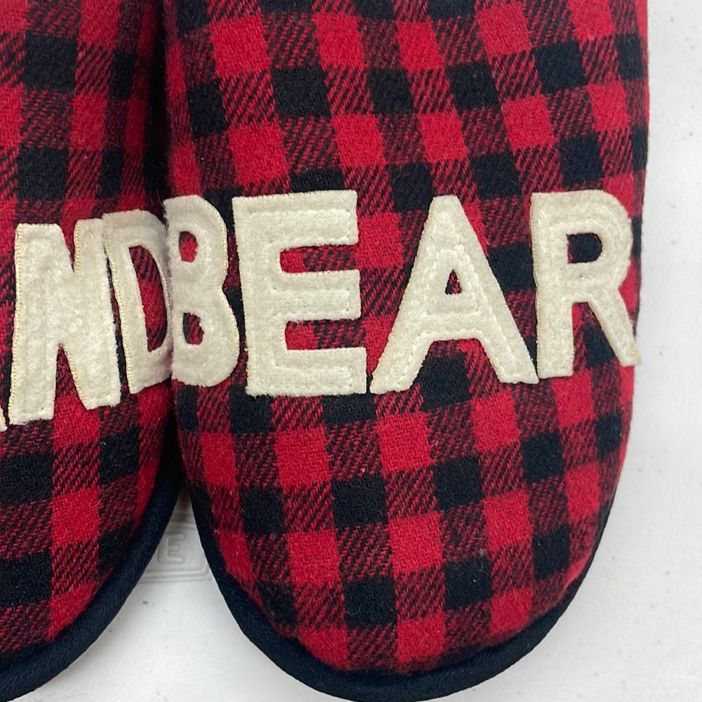 Unisex Family Sleep Grand Bear Slide Slippers Red - Wondershop - Picture 3 of 7